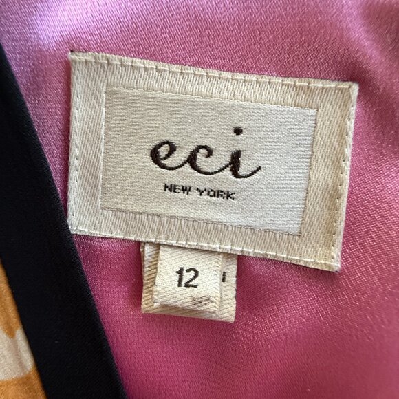 Vintage Nordstrom ECI Silk Foulard Dress - W size 12 - EUC - Picture 8 of 8